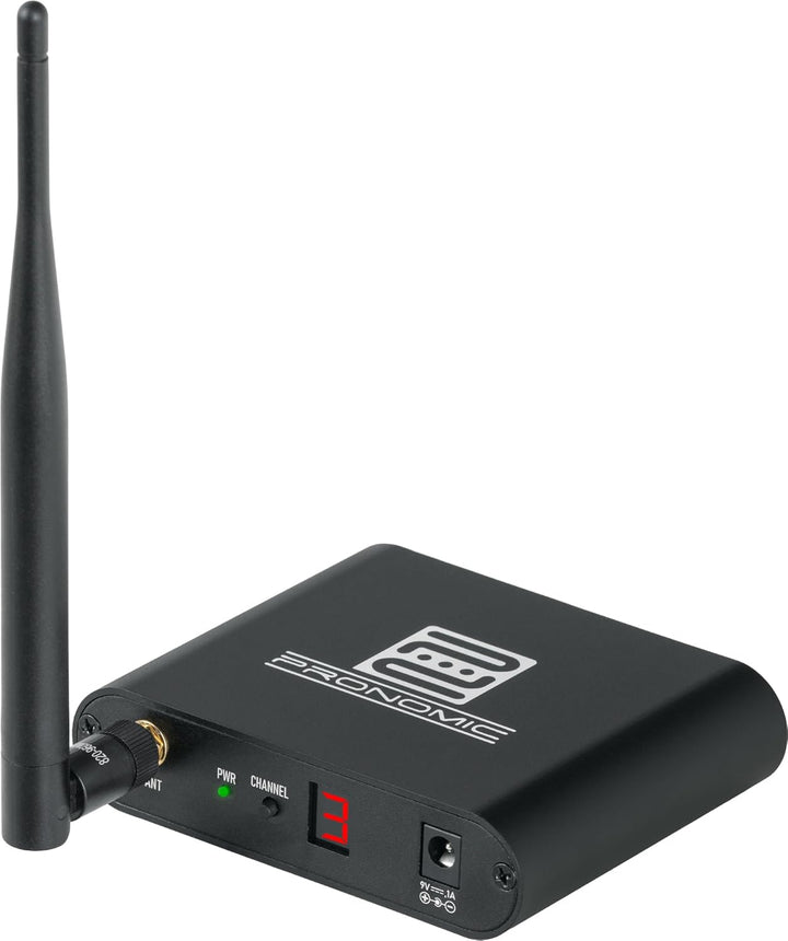 Pronomic SCBS-41 USB-C Silent Disco V2 Band Set - 1 Sender und 4 Funk Kopfhörer - 3 Kanäle mit separ