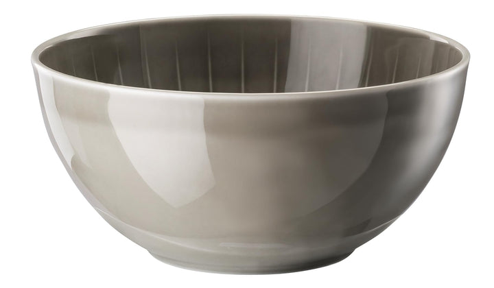 Arzberg Joyn Grey Suppenschale Durchmesser 19 cm/Höhe 9 cm/ 1.50 L Suppenschale, Porzellan, Grau, cm