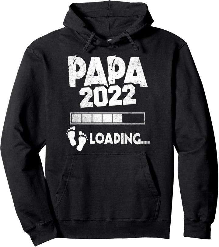 Werdender Papa 2022 Loading Nachwuchs Vater Pullover Hoodie