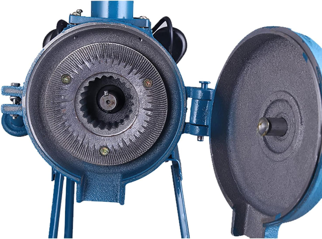 OUKANING 2x Ersatz-Schleifscheiben für Getreidemühle, 8mm Premium-Gussstahl, Korrosionsbeständig, 77