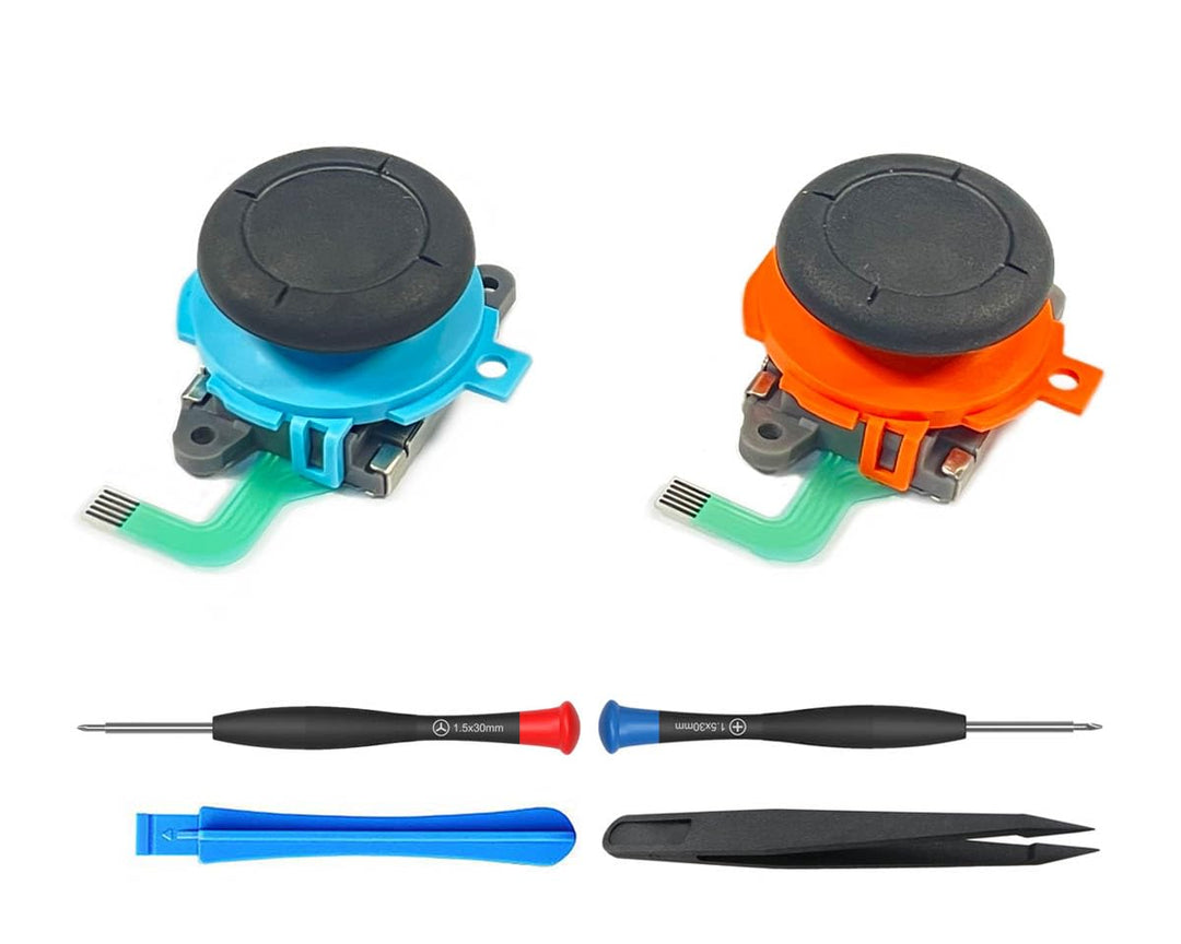 ElecGear 2x Joystick-Ersatz für Switch 2 Joy-Con 2 Controller, Analoger Linker und Rechter Steuerknü