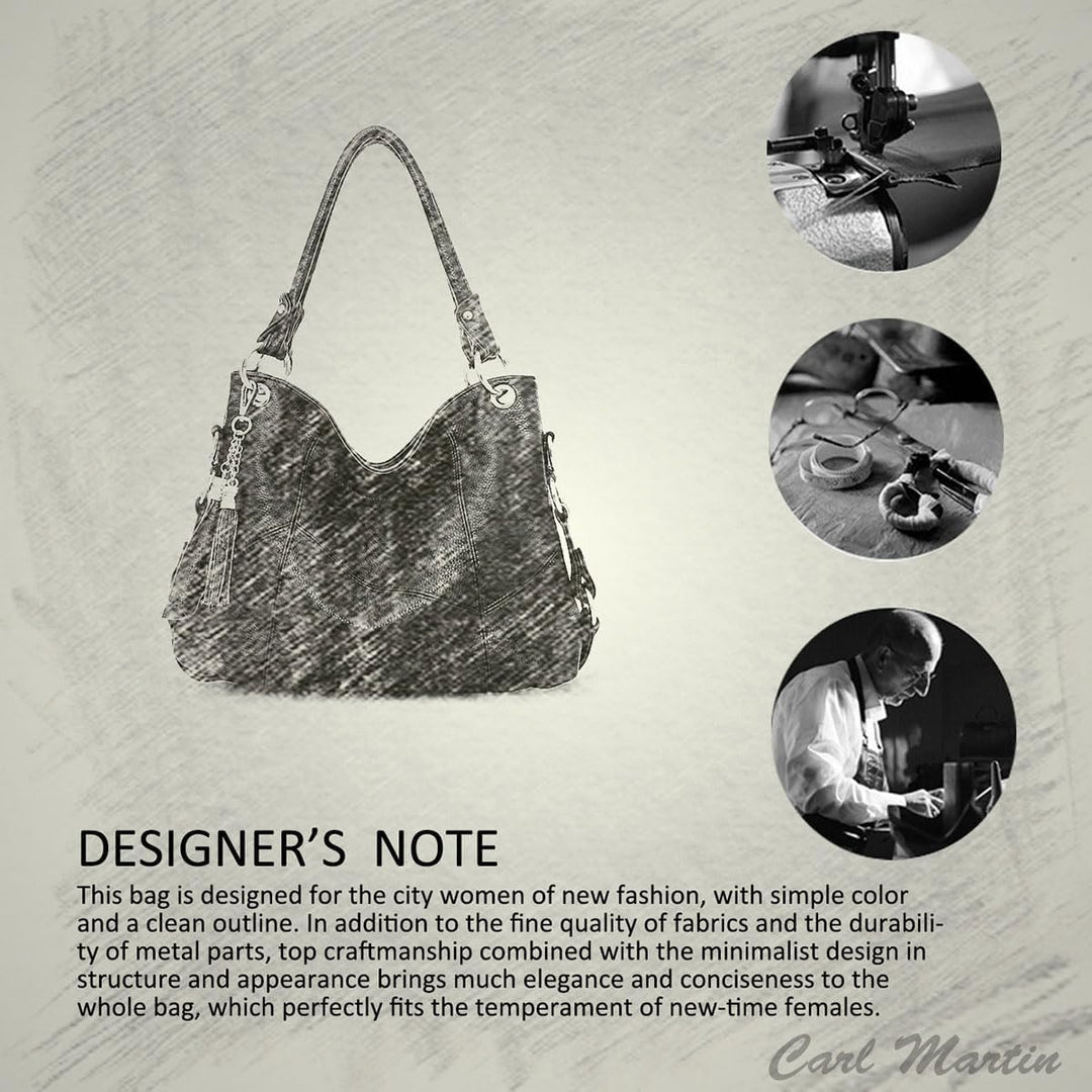 NICOLE &amp; DORIS Damen handtasche Umhängetasche mit grosser Kapazität Weiche Ledertasche shopper Neue