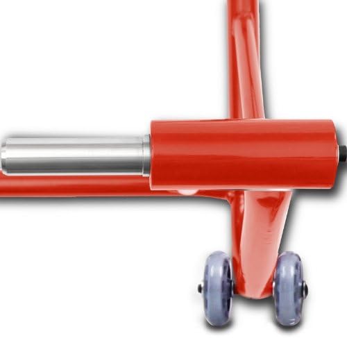 ConStands – Einarm Montageständer für Ducati 996 99-01 Rot Hinterrad Single Classic Motorrad inkl. A