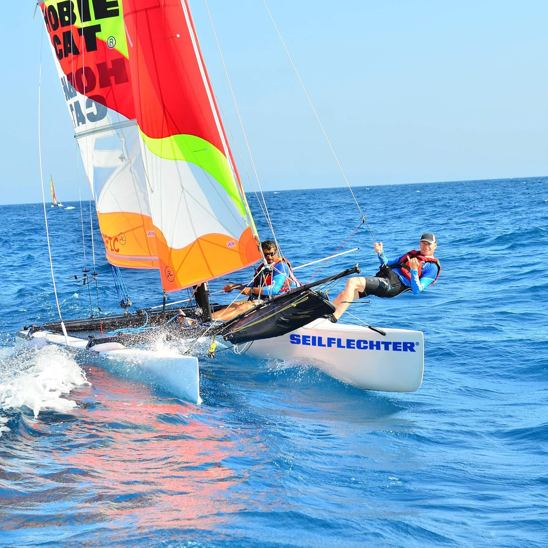 Seilflechter - Aufblasbarer Langfender - Fender für Boot oder Yacht Navyblau Ø 210 mm; Länge: 620 mm