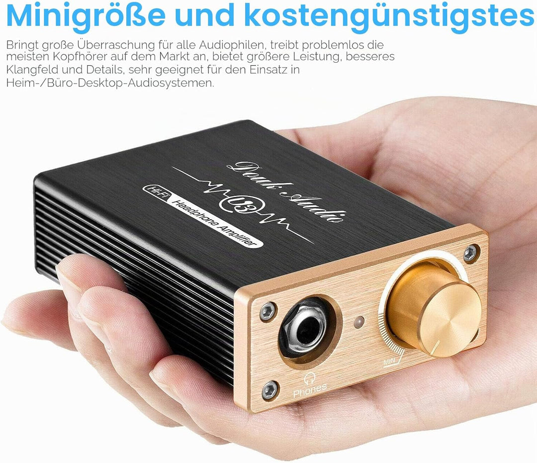 Douk Audio U3 Mini Class A Kopfhörerverstärker Stereo Headphone Amplifier