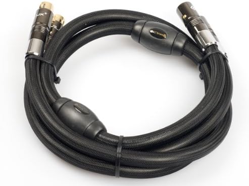 HiViLux Referenz HIFI Balanced/NF/XLR-Kabel OCC/SCC Ø=14mm Stereopaar (5.0m Paar), 5.0m Paar
