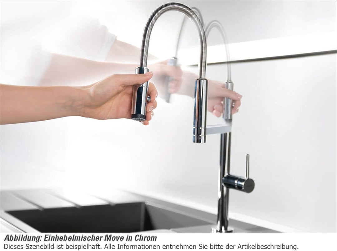 Move Schwarz Hochdruckarmatur