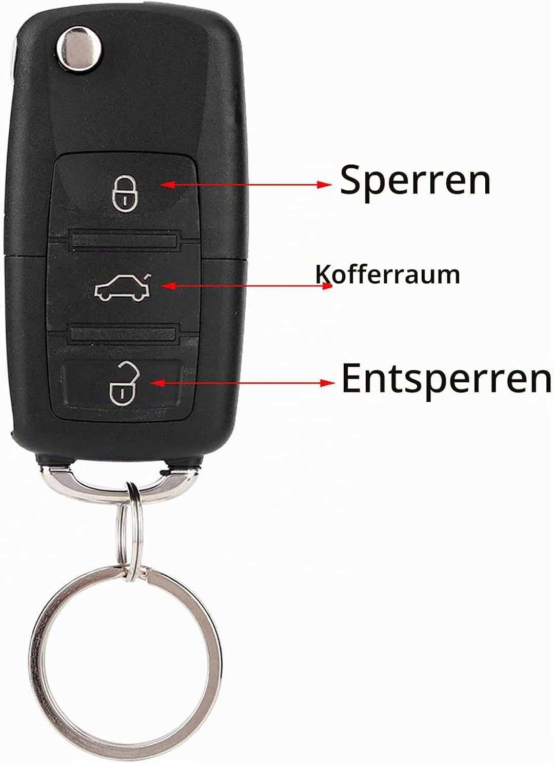 Funkfernbedienung Universal Türschloss, Auto Door Lock Fahrzeug Remote Central Kit, Nachrüst Zentral