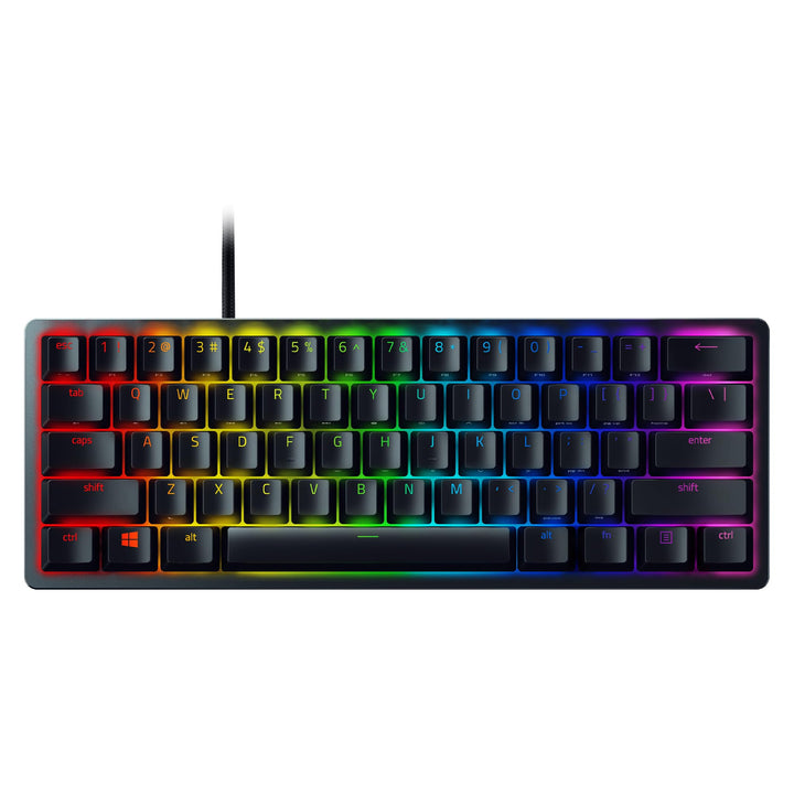 Razer Huntsman Mini (Red Switch) - Kompakte 60% Gaming Tastatur mit schnellen linear opto-mechanisch