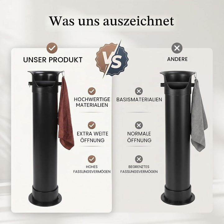 Haofy Kaffee-Klopfbox, Kaffeemühlen-Klopfbox, Kommerzieller, auf Dem Boden Stehender Kaffeesatz-Samm