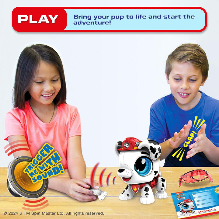 Goliath Build-A-Bot: Paw Patrol Marshall, Bausatz für Kinder ab 3 Jahren, MINT Educational Konstrukt