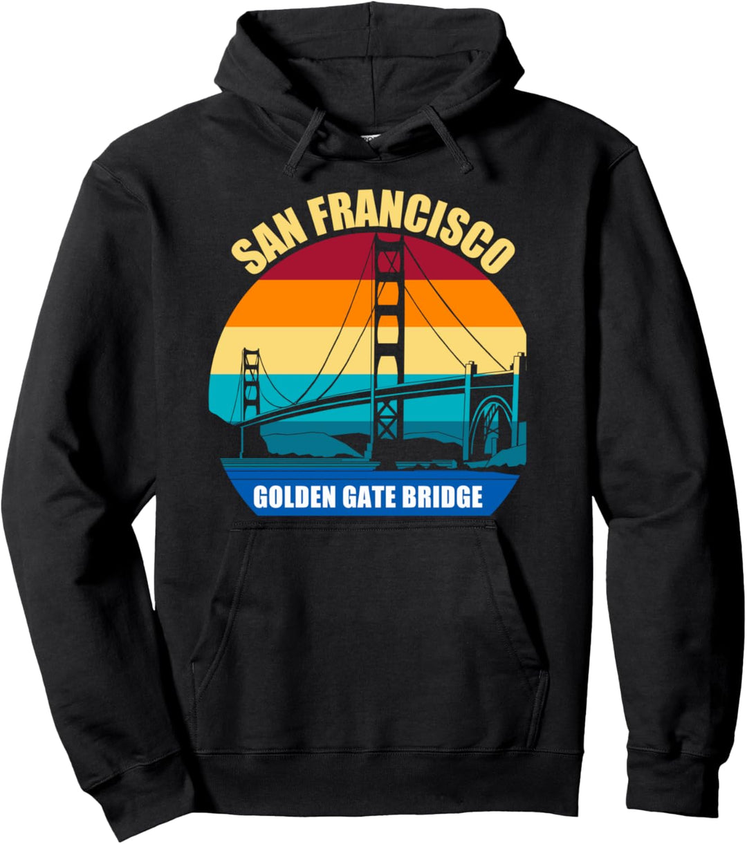 San Francisco Kalifornien Golden Gate Bridge USA Pullover Hoodie