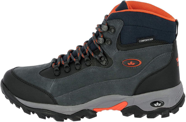 Lico Herren Milan Trekking- &amp; Wanderstiefel, Anthrazit Orange