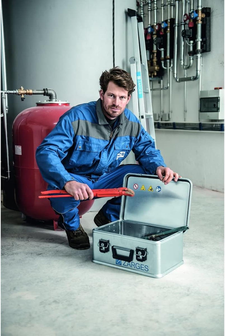 Mini-Box Plus Leichtmetallbox 60 Liter Silber, 60 Liter Silber