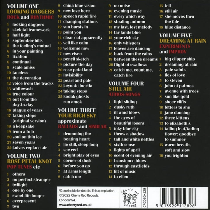 The Cherry Red Recordings 1981-1986, Audio-CD