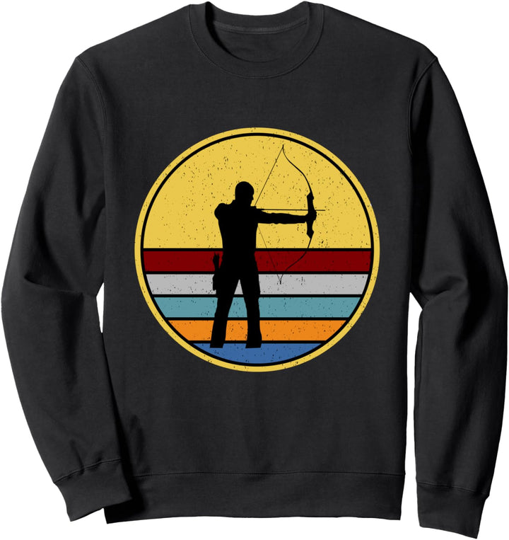 Bogenschiessen Bogenschiessen Bogenschütze Bogen Pfeil Sweatshirt