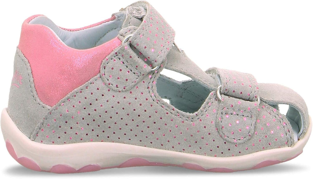 Superfit FANNI Sandale 0-609041 Mädchen 19 EU Hellgrau Rosa 2500, 19 EU Hellgrau Rosa 2500