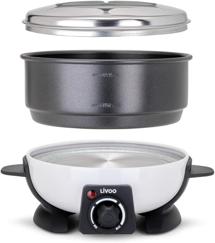Domoclip Premium 106DOC Fondue-Set, 23,6 x 20,5 x 15,3