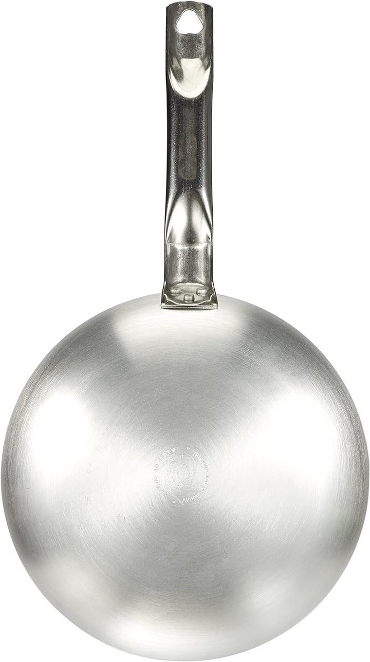 Pentole Agnelli ALSA2111BS24 Hochversenkte Bratpfanne, Aluminium, Silber, 24 cm, 24 cm