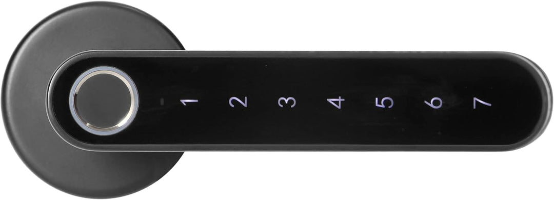 Miratic Elektronisches Türschloss mit Touch-Tastatur und Smart-Funktion - Fingerabdruckleser, Blueto