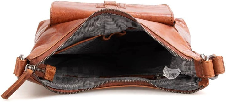 Spikes &amp; Sparrow Umhängetasche Leder 26 cm Einheitsgrösse Schwarz, Einheitsgrösse Schwarz
