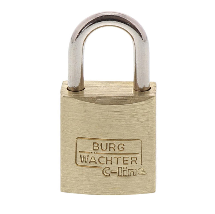 Burg Wächter Vorhangschloss-Set, Messing, Bügelstärke: 3,5 mm Bügelstärke: 3,0 mm, Bügelstärke: 3,0