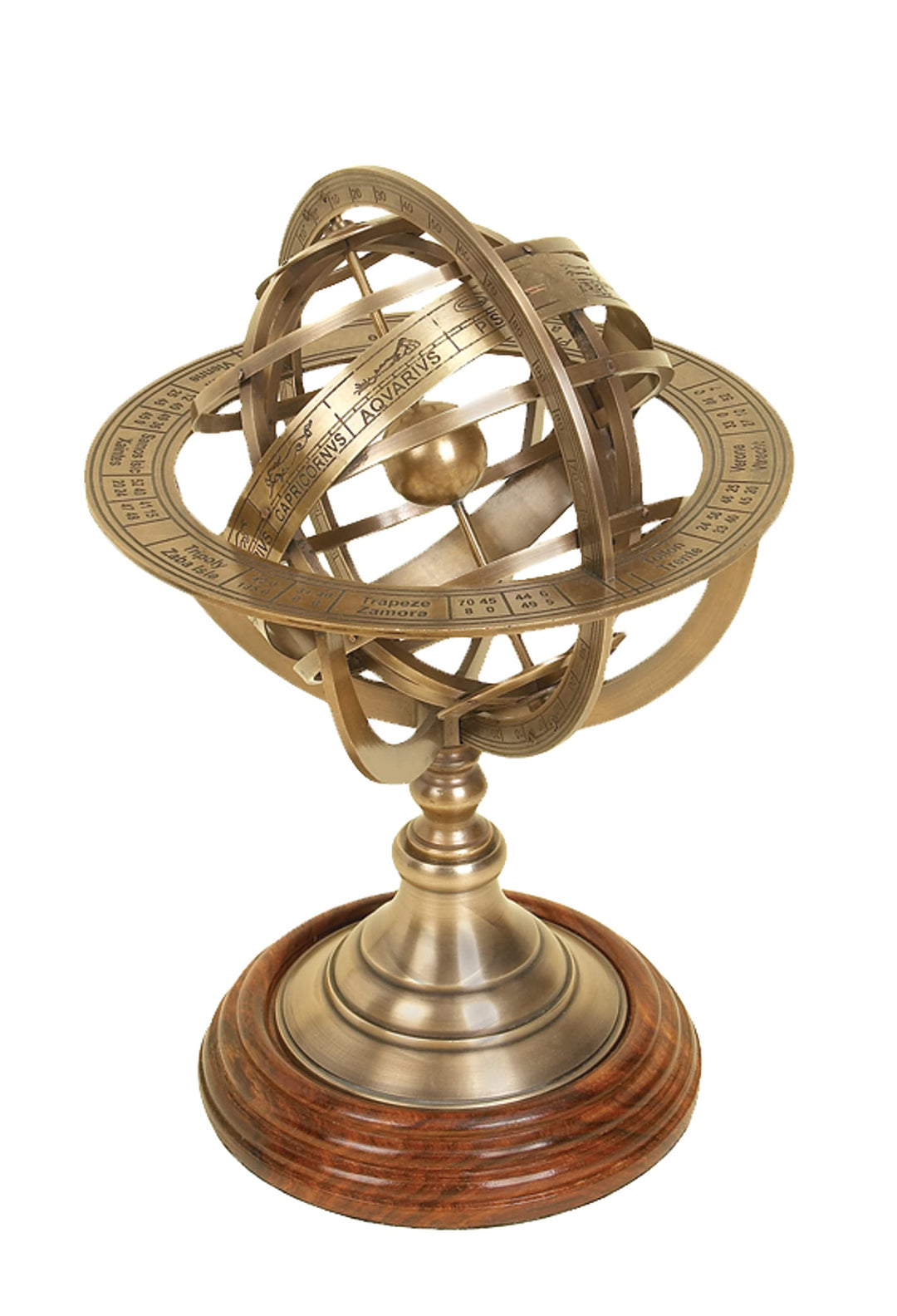 Deco 79 Messing Globe Armillary Einzigartige Tisch Decor