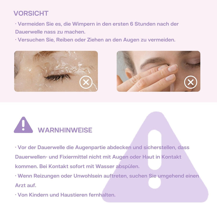 CALAILIS Wimpernlifting Set, 2025 Aktualisiertes Lash Lifting Set, Wimpernverlängerung Kit Professio