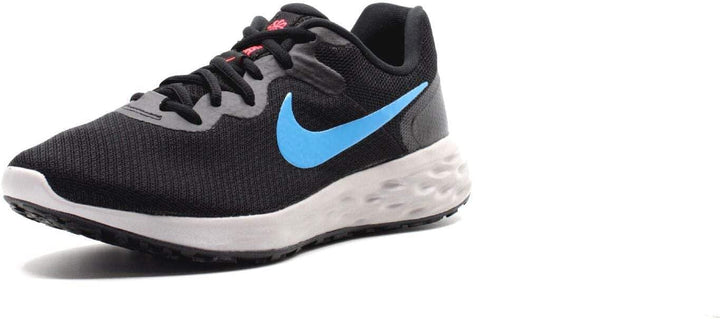 Nike Herren Revolution Laufschuh 42 EU Black Laser Blue Cobblestone, 42 EU Black Laser Blue Cobblest