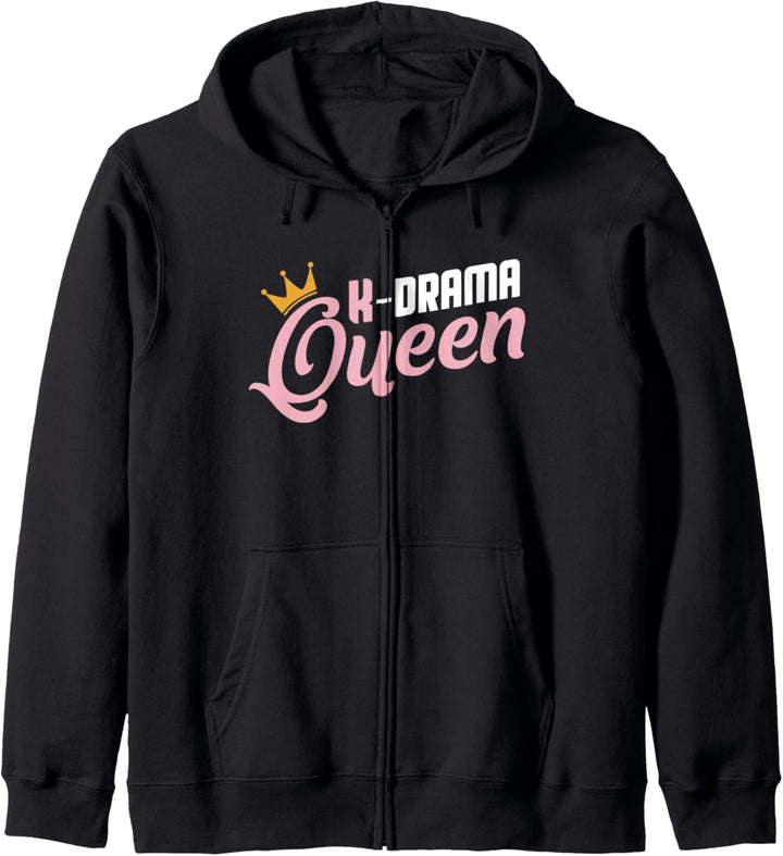 K-Drama Queen Koreanische Filme Geschenkidee Kpop Fan Kapuzenjacke