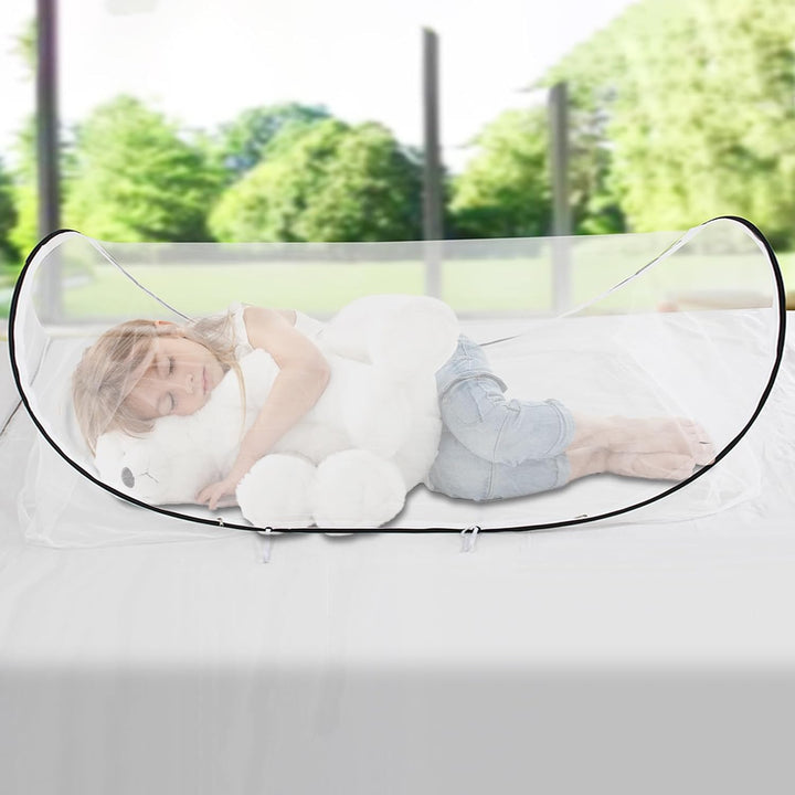 BigKing Reise Moskitonetz Bett, Moskitonetz Pop Up – Leichtes, Falbbares Mückennetz für Camping, Rei