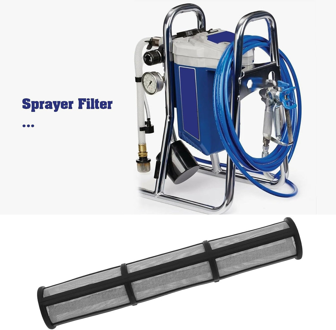 3 Stück 60 Maschen Sprühfilter Kompatibel mit G-raco Gmax II Luftsprüher Verstopfungssicherer Farbsp