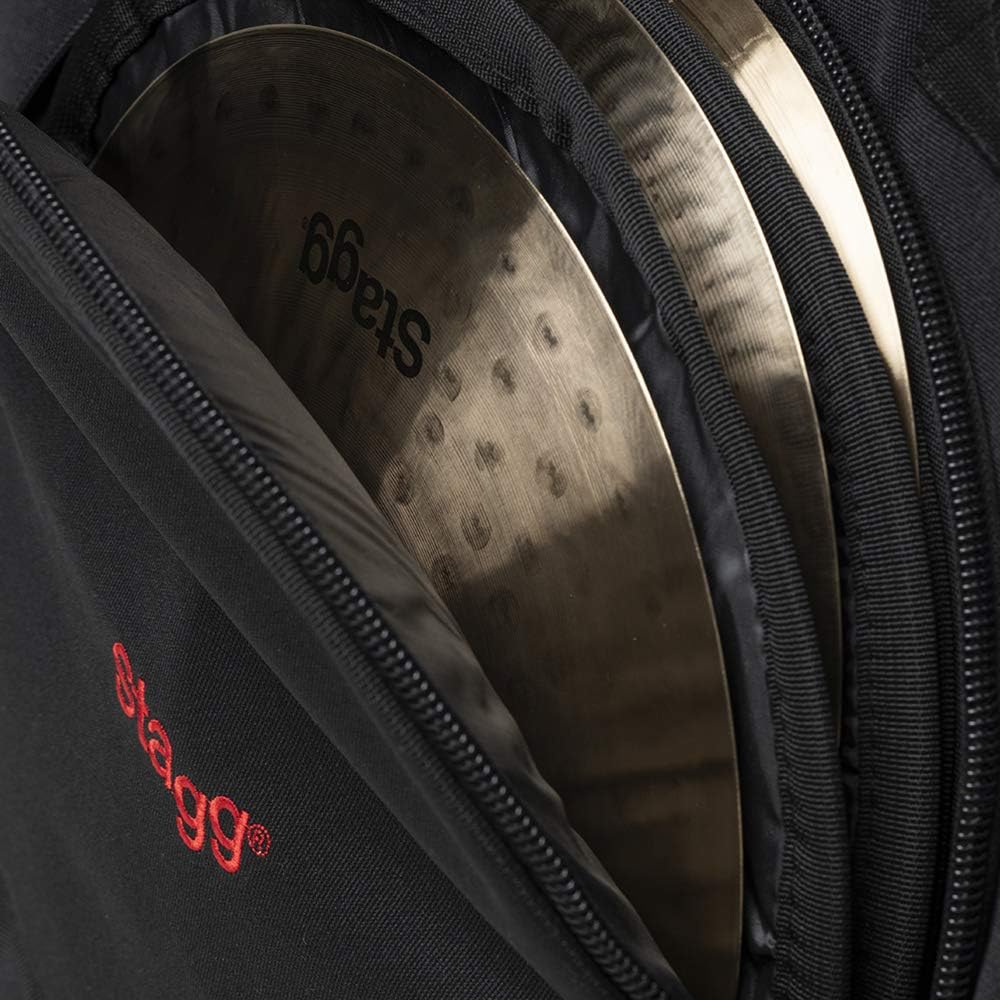 Stagg 25011190 CYB-10 Cymbal Tasche Einzelbett, Einzelbett