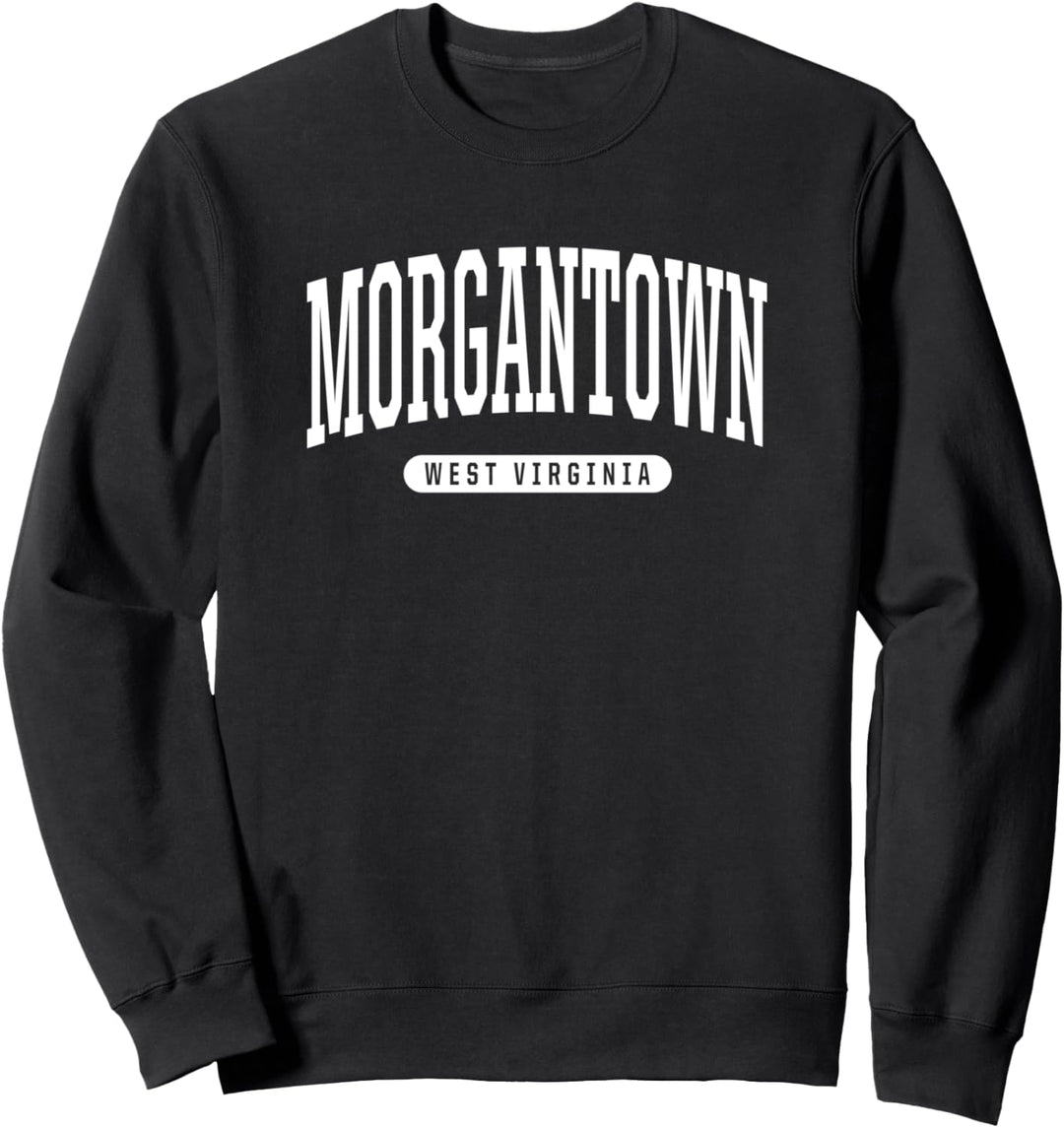 College Style Morgantown West Virginia Souvenir Geschenk Sweatshirt