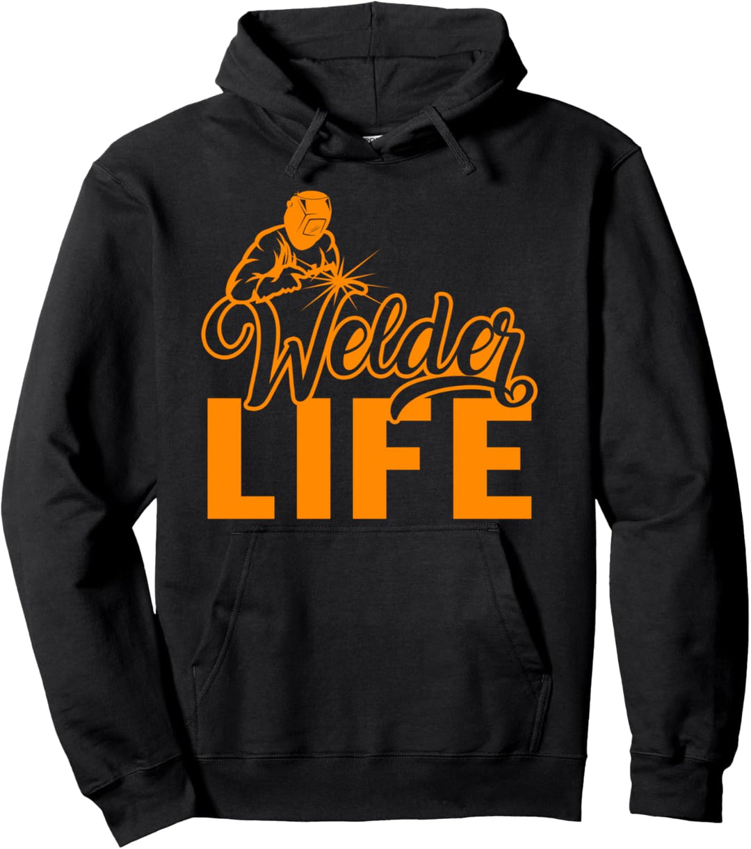 Schweissen Schweisser Schweissfachingenieur Handwerk Arbeiter Pullover Hoodie