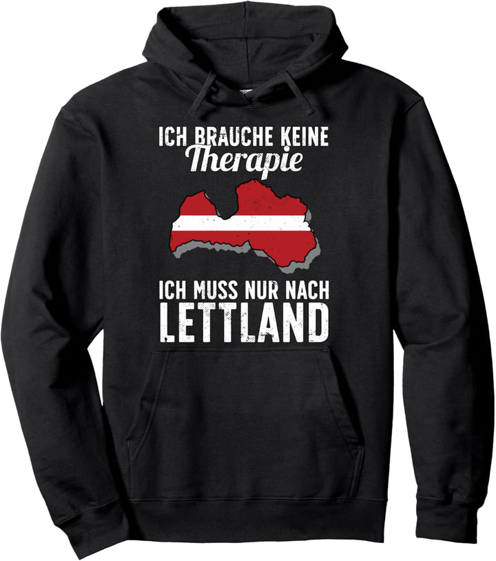 Lettische Flagge I Lettland Urlaub I Lettland Pullover Hoodie