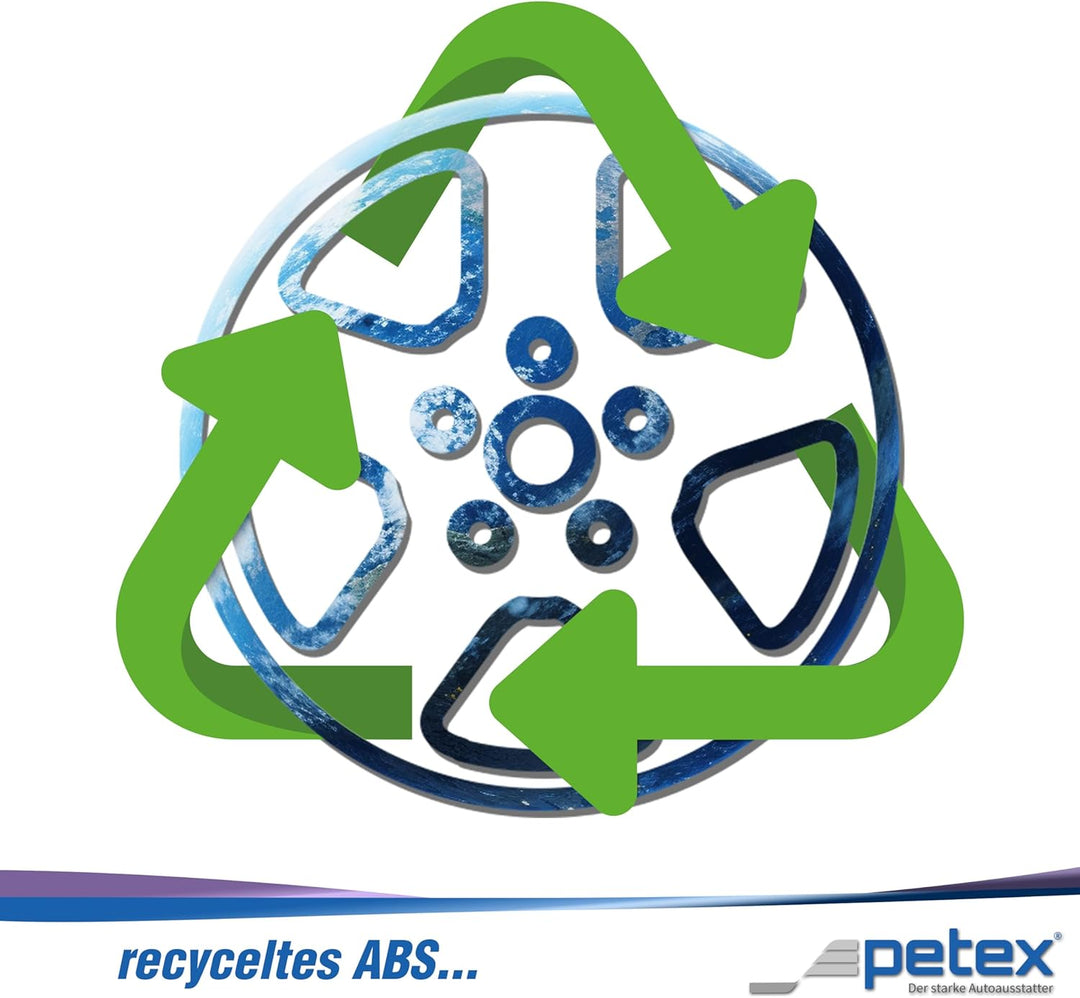 Petex RB539315 Radzierblende Avalon Pro Grösse 15 Zoll 2-fach lackiert mit Chromring Material: ABS i