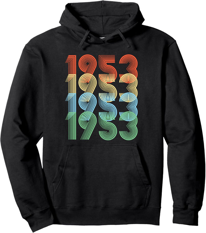 1953 Geburtstag Pullover Hoodie