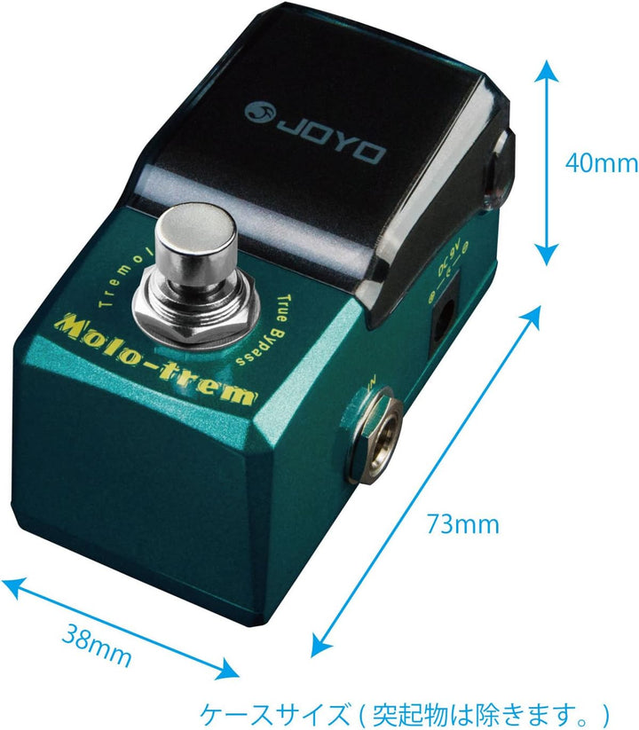 Joyo JF-325 Ironman Mini Molo-Tremolo Gewicht: 0,3 kg.