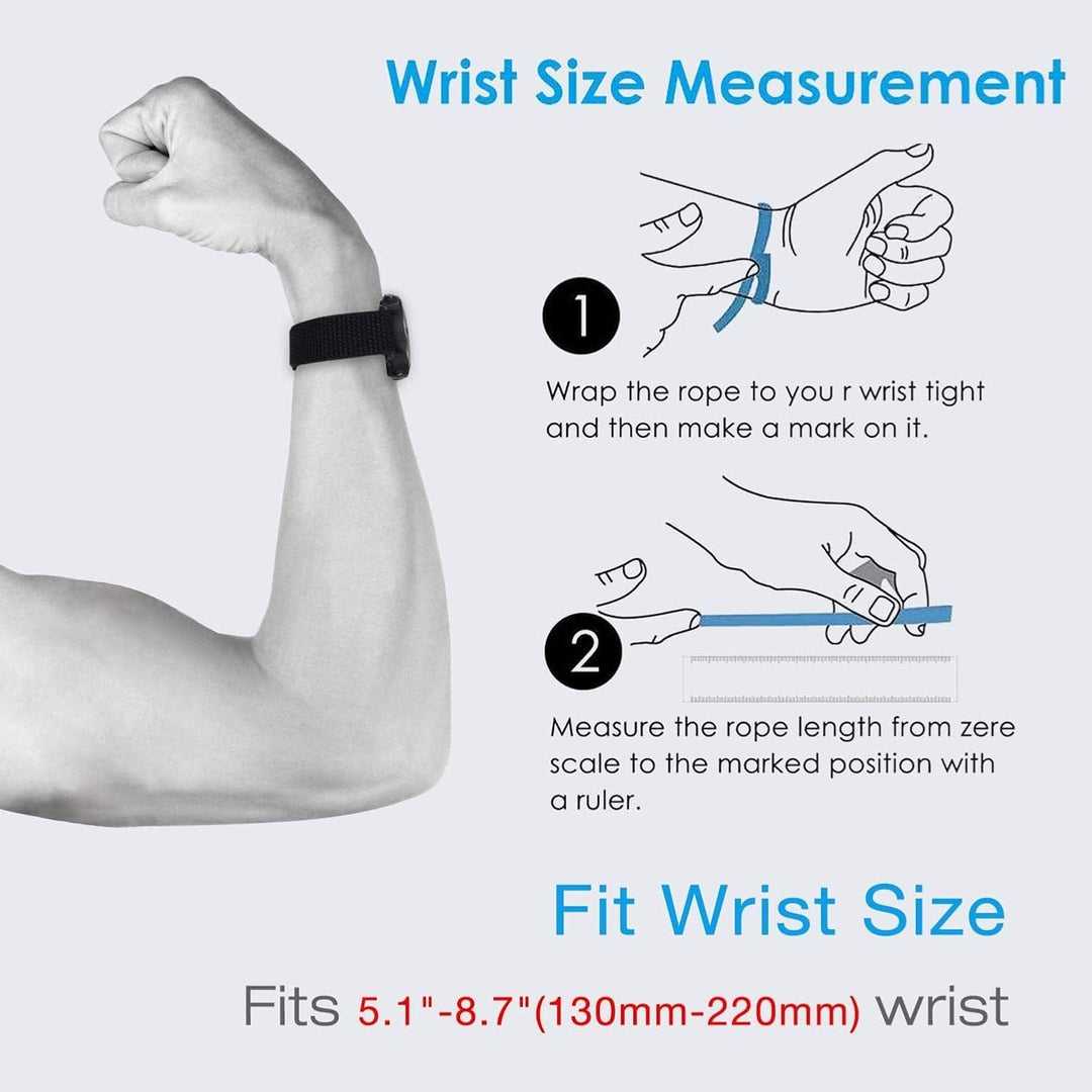 YOOSIDE 22mm Loop Nylon Armband für Garmin Fenix 8 47mm / epix Pro 47mm / Instinct 3 45mm/Fenix 7/6/