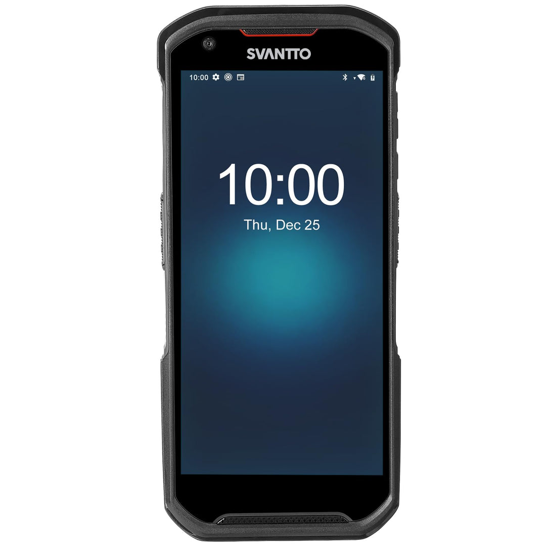 SVANTTO Android 13 Barcode Scanner,1D/2D/QR Scan Engine, 6+64 GB, IP66,5200mAh grosse Batterie, 5.5"