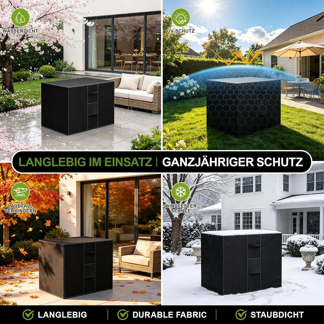 Abdeckung für Gartenmöbel 80x80x80 Gartenmöbel Abdeckung Schutzhülle Sitzgarnituren Gartentische und