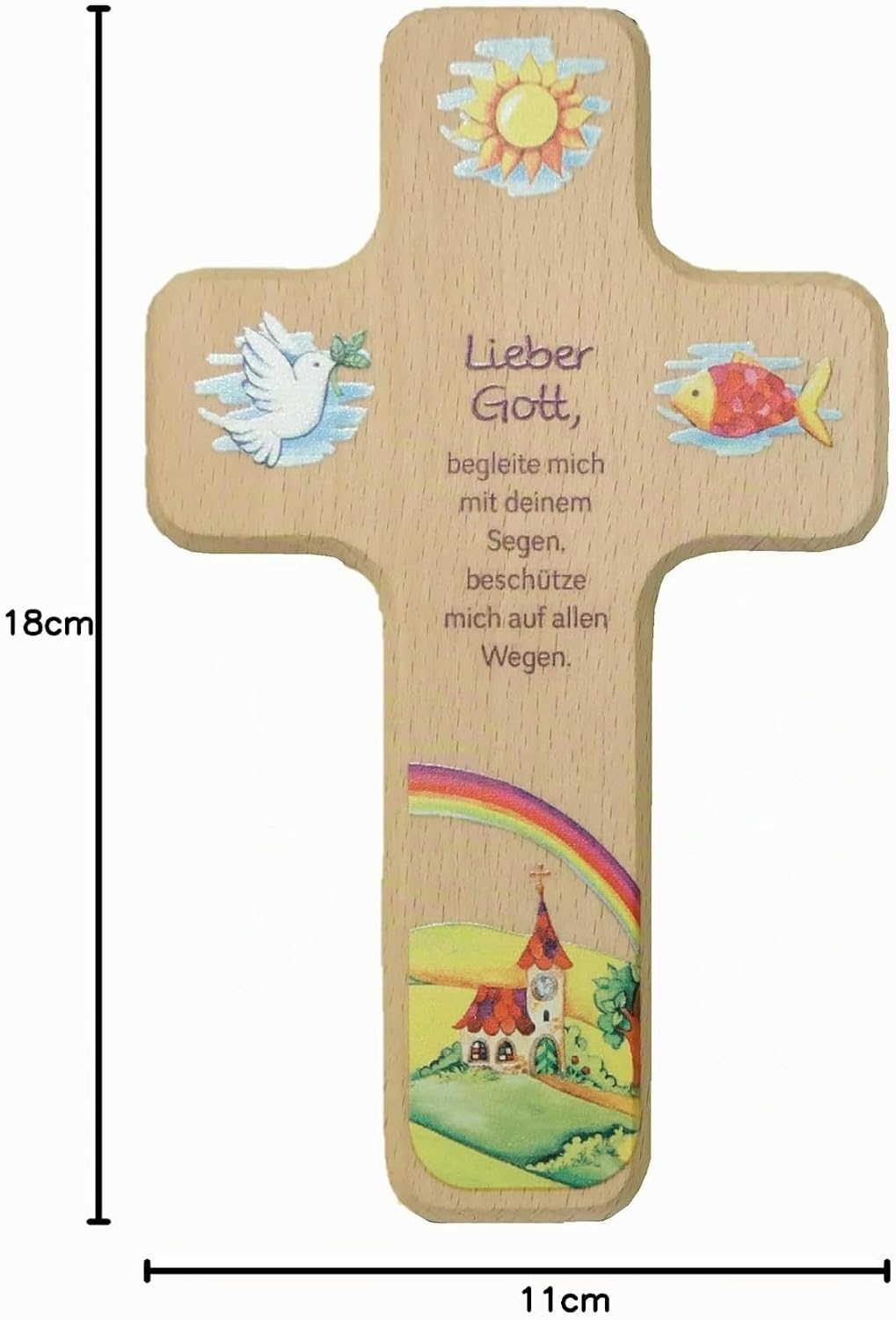 Unbekanntes Kinderkreuz Lieber Gott, mach mit