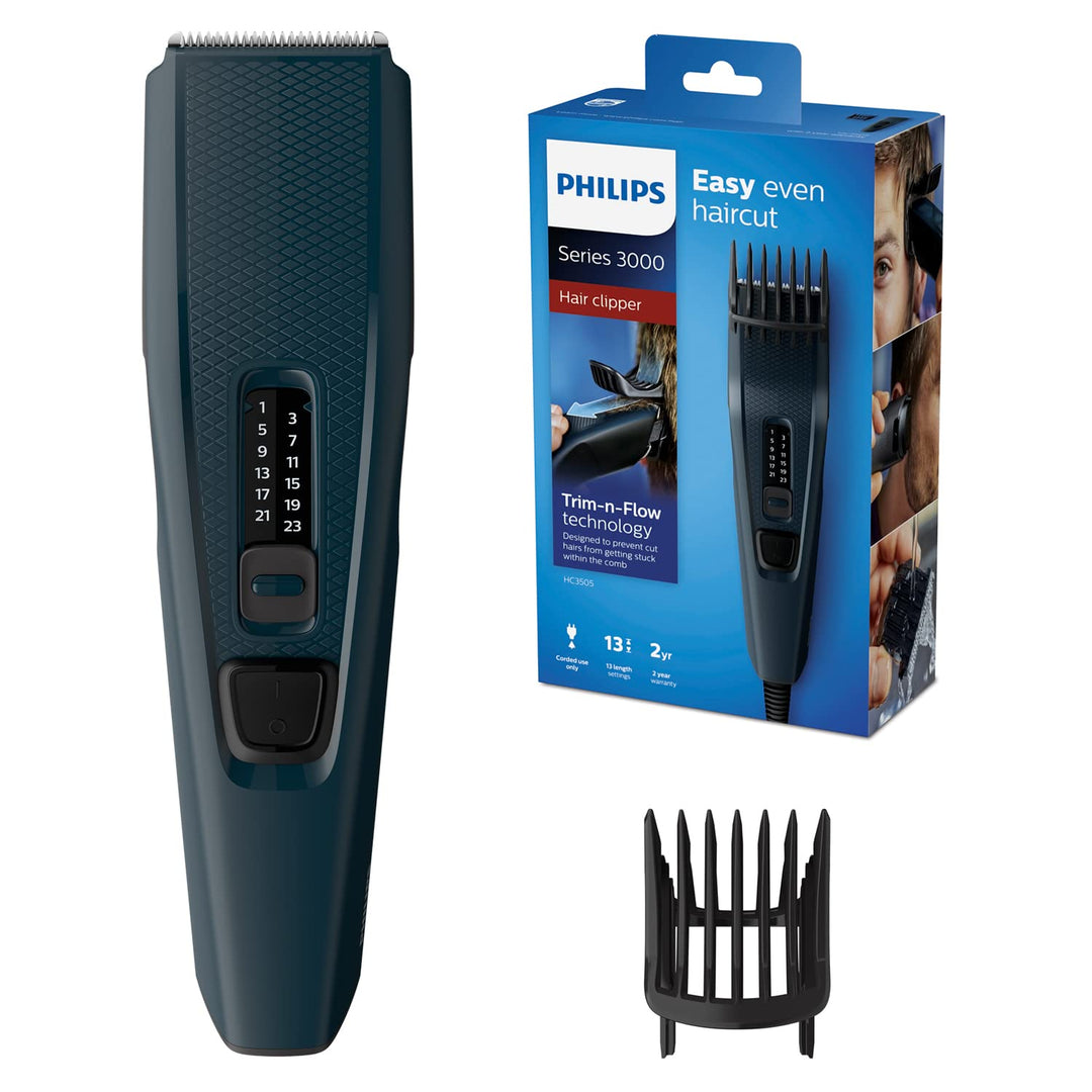 Philips Cortapelos PHIL HC3505/15, Stainless Steel, Schwarz/Grün