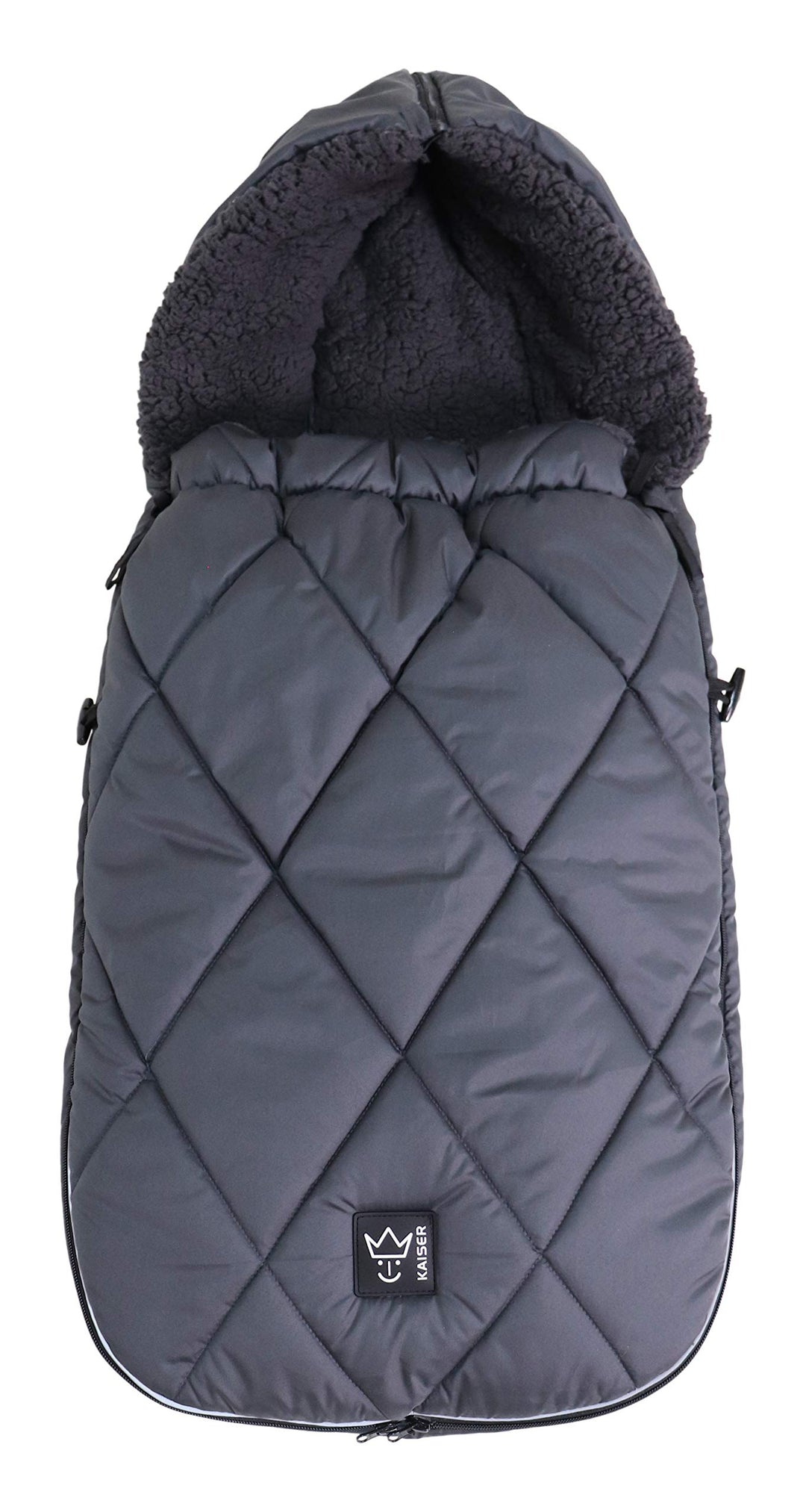 Kaiser 6576324 XL TOO Thermo Sherpa Fleece Universal, anthracite, anthracite
