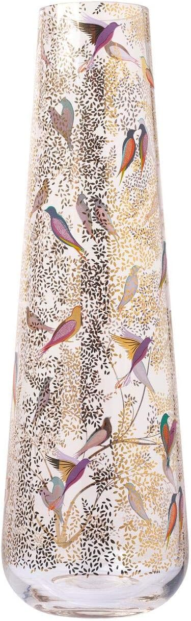 Sara Miller SM79258-XD Portmeirion Chelsea Collection Grosse dekorative Glasvase, 35 cm, Porzellan,
