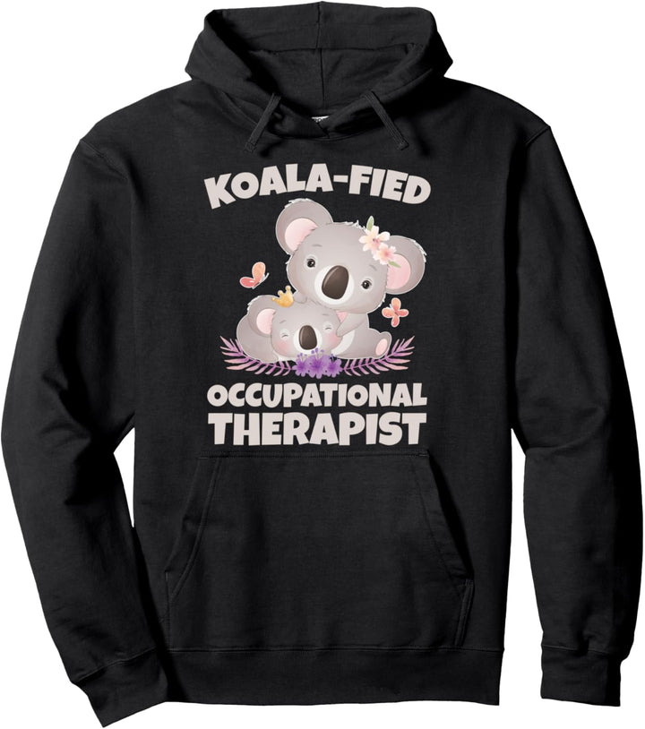 Australien Tier Ergotherapeut Koala Praxis Ergotherapie Pullover Hoodie