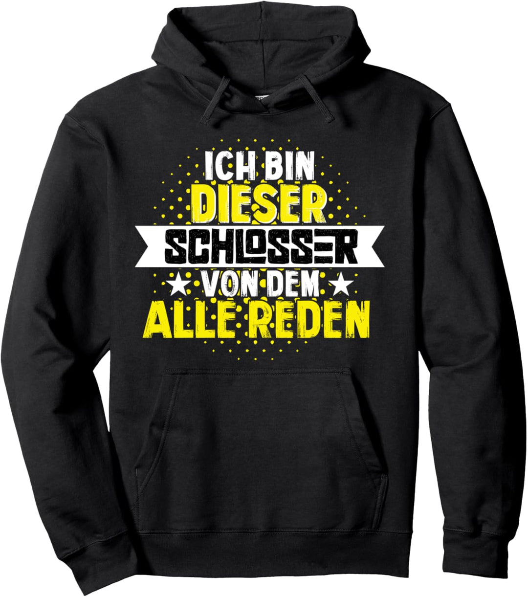 ich bin dieser Schlosser - Industriemechaniker Schlosser Pullover Hoodie