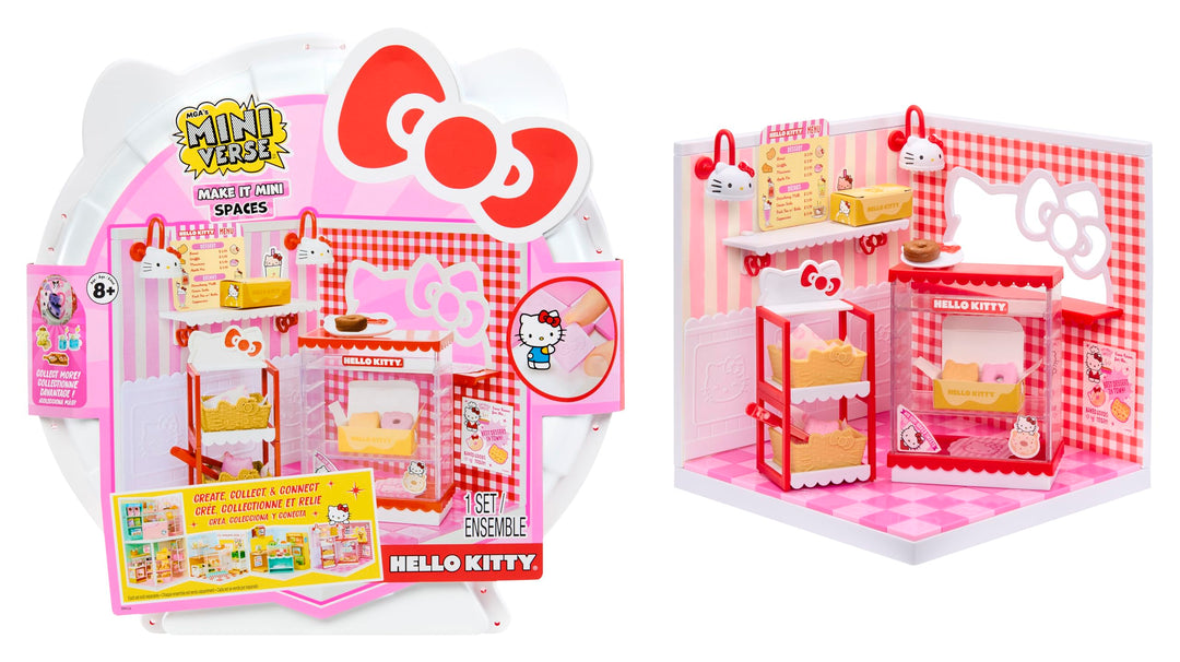 MGA's Miniverse Make It Mini Spaces Hello Kitty – Baukasten, Individuell Gestalten, Bastelei, Raum,