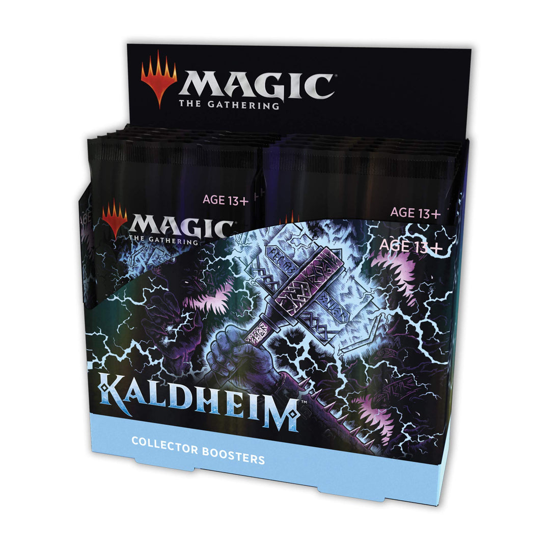 Magic The Gathering - Kaldheim Collector Booster Display mit 12 Packungen